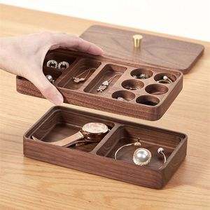 Top Handcraft <b>Wood</b> <b>Gift</b> <b>Box</b> Bamboo Jewellery <b>Box</b> Cosmetic <b>Box</b> for Christmas Decoration Home Decor - Product Image 4