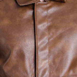 Chaqueta de Cuero para Hombre, Invierno, Cuello Alto, Cierre de Cremallera, Impermeable, Resistente al Viento, Alta Calidad, Servicio OEM, Ropa Urbana para Motociclismo - Product Image 6