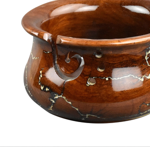 Bol en fil de palissandre fait main Lichtenberg conception fractale incrustation de résine cadeau de Noël fonctionnel et cadeau de fête des mères - Product Image 6