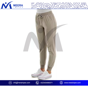 Pantalon de survêtement taille haute pour femmes respirant coton Slim Fit pantalons de survêtement sport course Yoga Gym Fitness Streetwear Style Leggings - Product Image 3