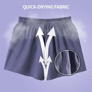 Custom Logo <b>Men</b> <b>Shorts</b> 2 in 1 <b>Zipper</b> <b>Pocket</b> Highly Elastic Gym Sport Running <b>Shorts</b> for <b>Men</b> - Product Image 3