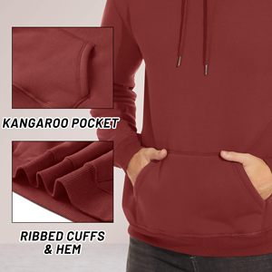 Top Quality <b>Men's</b> <b>Hoodies</b> Custom Logo <b>Plain</b> Blank Hoodie Fleece Cotton Oversized Drop shoulder Sweatshirt Unisex <b>Hoodies</b> For <b>Men</b> - Product Image 5