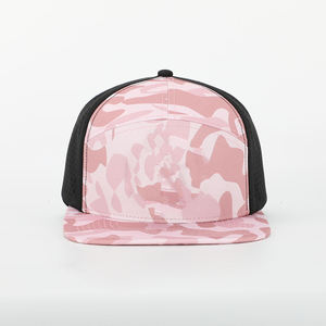 Por encargo clásico impermeable alta corona Hydro sombrero bordado logotipo Golf béisbol SnapBack ala plana leopardo punto gorra - Product Image 2