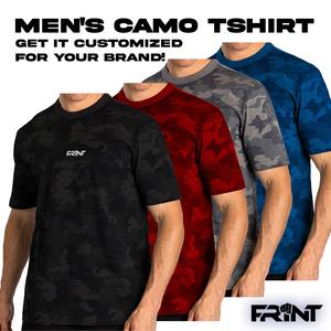 Camiseta teñida de algodón de primera calidad para hombre, camiseta de talla grande para gimnasio deportivo y ropa informal, manga corta, cuello redondo, transpirable - Product Image 5