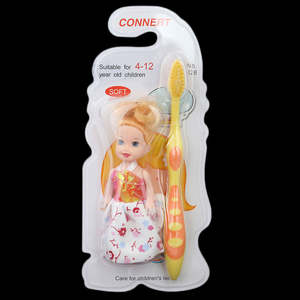 Cepillo de dientes para niños - Amarillo (828) - Product Image 1
