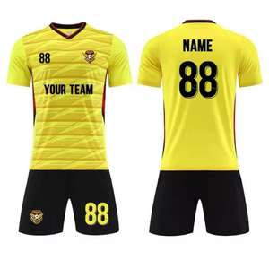 Sublimación completa Camiseta de fútbol de alta calidad Club personalizado Ropa de fútbol Equipos Diseño profesional Uniformes de fútbol - Product Image 4