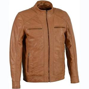 Haute qualité personnalisé hommes élégant Letterman doudoune en cuir véritable tissu hiver couleurs tailles lumière caractéristique - Product Image 1