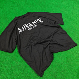 เสื้อยืดวินเทจโอเวอร์ไซส์ฮิปฮอปสตรีทแวร์พิมพ์ลาย DTG ทำจากผ้าโพลีเอสเตอร์/ ผ้าฝ้ายเนื้อละเอียด - Product Image 3