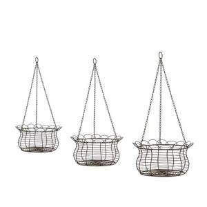 Attractive Metal <b>Hanging</b> <b>Planter</b> With Hanger <b>Hanging</b> Plants Pot Gold Finished for Home & Outdoor Decoration Usage - Product Image 6