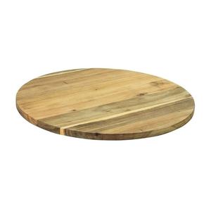 Bandeja de Madera Natural de Alta Calidad, Hecha a Mano, con Buen Acabado, Diseño Personalizable, Bandeja Giratoria de Madera de Acacia, Elegante Bandeja Giratoria de Madera - Product Image 6