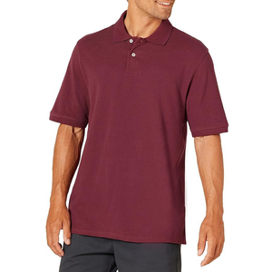 Camiseta de Golf de Manga Corta para Hombre, Personalizada con Logotipo Frontal, de Alta Calidad, Corte Regular, 100% Algodón, Tejido de Punto Sólido, Transpirable, 200g, OEM ODM - Product Image 6