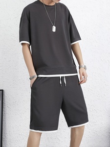 ชุดเสื้อผ้าชั้นนอกลำลองระบายอากาศได้ดีสำหรับผู้ชายผ้าไนลอนแห้งเร็วพร้อมโลโก้ออกแบบได้ตามต้องการ - Product Image 4