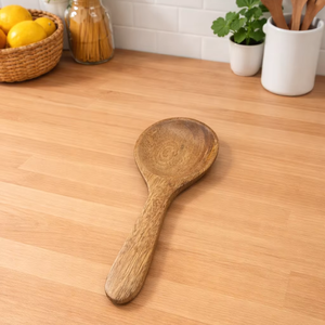 อุปกรณ์ครัวไม้ที่เป็นมิตรกับสิ่งแวดล้อม อุปกรณ์ครัวไม้ธรรมชาติ อุปกรณ์ครัวที่ยั่งยืน อุปกรณ์ครัวปลอดพลาสติก - Product Image 4