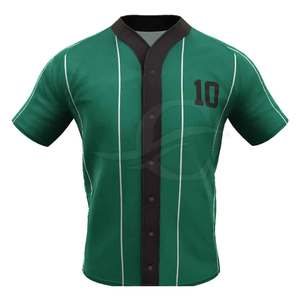 Uniforme de maillot de baseball au design unique pour homme Ensemble de vêtements de sport respirants par Factory Plus Size Low quantité minimale de commande - Product Image 3