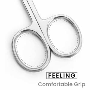 Tijeras para cutículas de acero inoxidable con punta extra afilada - Product Image 5