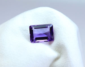Auténtica Piedra Preciosa de Amatista, Forma Rectangular, Suministro a Granel, Tamaño de 15 Quilates, Piedra de Amatista Bien Pulida, Gemas de Amatista - Product Image 2