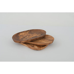 Planche à découper en bois d'olivier double face réutilisable de haute qualité OB001-5 ASSLEMA durable et à prix d'usine - Product Image 3