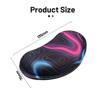 Tapis de souris de jeu pour gamer, tapis de bureau personnalisé pour PC, tapis de jeu antidérapant, tapis de bureau mignon, tapis de souris en mousse à mémoire de forme pour le bureau