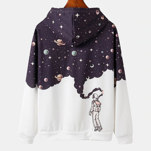 Cómodo jersey de poliéster 100% con capucha Jersey nuevo diseño para invierno uso al aire libre patrón sólido sublimación sudaderas con capucha - Product Image 2