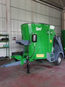 Nuevo Fresado de alta calidad 5m3-Trailed-Tractor PTO-Cargador trasero-Puerta de descarga hidráulica-Caja de cambios y rodamiento - Product Image 6