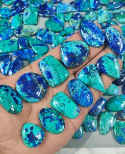 Lote al por mayor de piedras preciosas naturales mezcla suelta gema azurita cabujón nuevo lote de azurita de Blue Bird Mines - Product Image 3