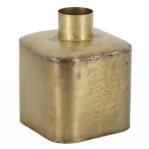 แจกันดอกไม้เหล็กทำด้วยมือหรูหราพร้อมลวดลายแบบชนบทสำหรับตกแต่งภายในที่มีสไตล์ - Product Image 3