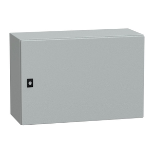 For SCHNEIDER <b>ELECTRIC</b> NSYCRN46250P PanelSet CRN Electronics & <b>Instrument</b> Enclosures Plain Door H400xW600xD250 IP66 IK10 RAL7035 - Product Image 1