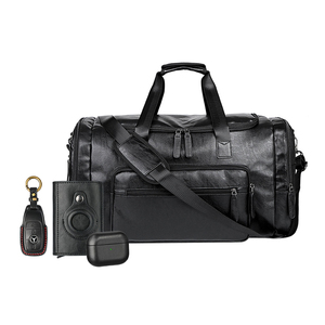 Factory Custom Pu Leather Duffle <b>Bag</b> with logo Leather <b>Bag</b> <b>for</b> <b>Men</b> Travel Pattern Multi-Function Fashionable Business Travel <b>Bag</b> - Product Image 5