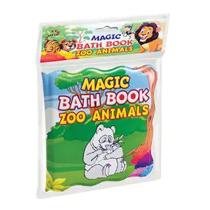 Lovely Plastic Waterproof Kids baby Toys bath Pvc Children Book Baby Soft Pillow Book EVA Bath Book For Babies