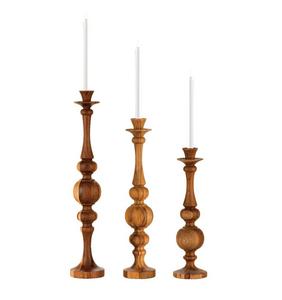 Mango Wooden Top Selling <b>Candle</b> Pillars High Quality Table Top <b>Dinner</b> Table Wedding Used New Design - Product Image 4