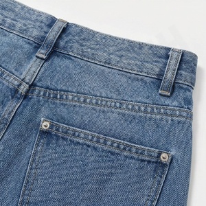 <b>Women's</b> <b>Jeans</b> High Quality Casual Wide Leg Straight Denim Trousers High Waist <b>Jeans</b> for <b>Women</b> Customized Color Trendy Pants - Product Image 5
