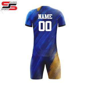 OEM Custom Wholesale <b>Top</b> Soccer Kits Football Jerseys Football Uniform <b>Club</b> Team Soccer Wear Jersey Football Kits - Product Image 2