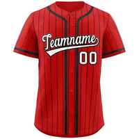 Maillot de baseball rayé bleu clair personnalisé, fermeture boutonnée, unisexe adulte, respirant, polyester, manches longues, nom d'équipe imprimé 00, été
