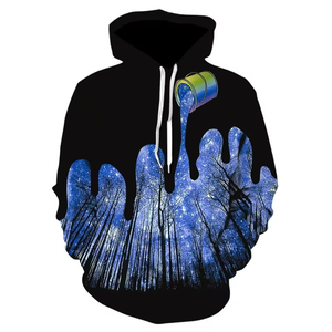 Lo más nuevo Rainbow Graffiti 3D Impreso Hombre Mujer Moda Y2K Sudadera con capucha Ropa de calle de gran tamaño Jerseys Sudaderas con capucha Ropa para niños - Product Image 2