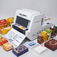 Impresora digital de inyección de tinta Jucolor de una sola pasada para cajas de zapatos, cajas de cosméticos, vasos de papel, bolsos, máquina de impresión de cartón corrugado