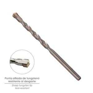Broca Wolfpack Widia Piedra Ø 6 mm. Punta in Tungsteno DIN 8039 - Product Image 3