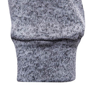 Sweat à capuche homme 400gsm pull en coton polaire lourd surdimensionné Streetwear logo personnalisé haute qualité hiver délavé à la pierre - Product Image 3