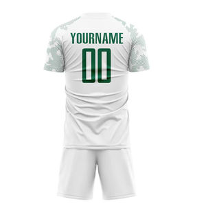 Gran oferta, conjuntos de camisetas de fútbol para clubes, impresión por transferencia de calor, camiseta de fútbol personalizada, uniforme 100% de poliéster transpirable rápido - Product Image 4