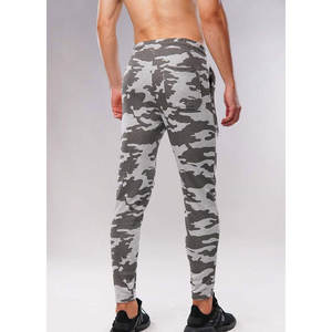 Fabrication en gros de pantalons de jogging athlétiques pour hommes, pantalons de jogging en molleton personnalisés imprimés camouflage - Product Image 6