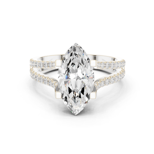 10K Anillo de bodas personalizado Grabado personalizado - Product Image 3