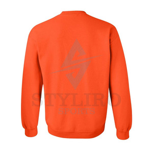 Sudadera de Invierno para Hombre, Talla Grande, Cuello Redondo, Personalizada con Logotipo, Algodón/Poliéster, Diseño Sólido - Product Image 2