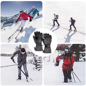ถุงมือให้ความอบอุ่นในฤดูหนาวกันลมกันน้ำสำหรับถุงมือสกี - Product Image 4