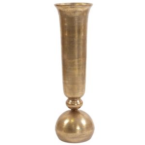 แจกันทรงทรัมเป็ตโลหะสไตล์คลาสสิก สีทอง สำหรับตกแต่งงานแต่งงาน งานอีเว้นท์ งานปาร์ตี้ จัดดอกไม้ สไตล์ชายทะเล - Product Image 5