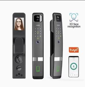 Ready To Ship New Design Remote Capture with <b>Camera</b> Key Fingerprint Smart <b>Door</b> Lock Tuya WiFi Smart Lock Face Recognition Smart - Product Image 2