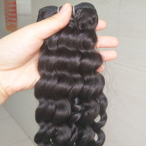 Paquetes de Cabello Humano Rizado Indio 100% Natural |   Cabello Virgen Remy |   Cutículas Alineadas |   Máquina de Doble Trama |   Permanente para Todos los Colores |   Fabricante - Product Image 5