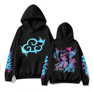 Sudaderas con capucha impresas de calidad superior Sudaderas con capucha de algodón pesado con ilustraciones personalizadas - Product Image 6
