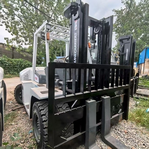 Carretilla elevadora usada TCM70 de 7 toneladas (motor de caja de cambios) Altura de elevación de 6m Origen de Japón Capacidad de carga nominal 7 toneladas para ingeniería - Product Image 5