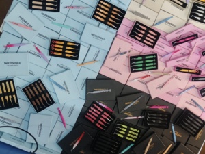 Pince à épiler pour extension de cils à 45 degrés Marque privée Pince à épiler pour extension de cils Pointe en fibre en forme de L de précision à 90 degrés - Product Image 6