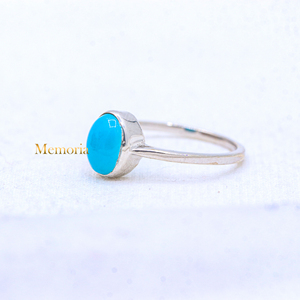 For Wholesale Bezel-<b>Set</b> Natural Turquoise Gemstone Handmade <b>Ring</b> In 925 Solid Sterling <b>Silver</b> Handmade Jewelry For Women's - Product Image 4