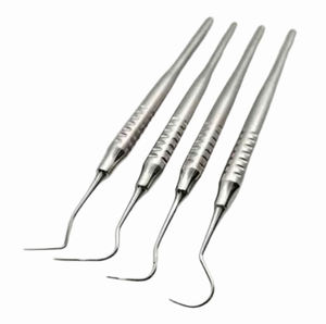 เครื่องมือทันตกรรมสำหรับตรวจฟันเครื่องมือตรวจสุขภาพฟันแบบแมนนวลมีความแม่นยำสูง - Product Image 1